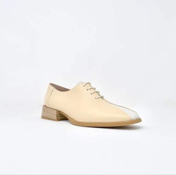 Wonders Women's C-6810 Iseo Natural Cream Two-Tone Shoes Size 37 EU - Picture 2 of 16